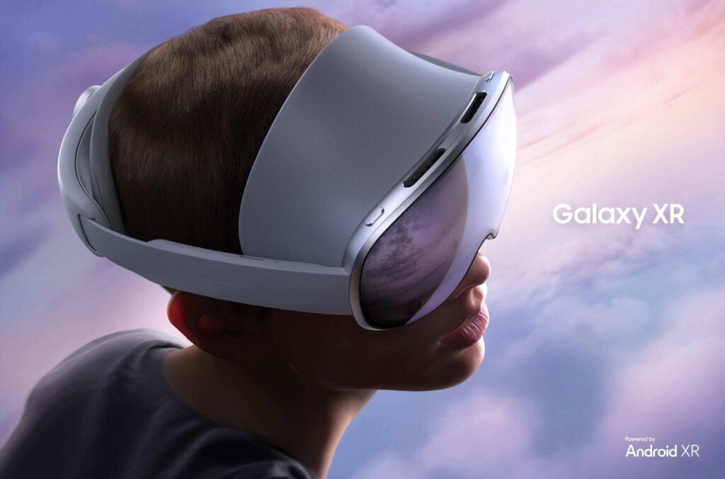 Samsung Galaxy XR mixed reality headset﻿