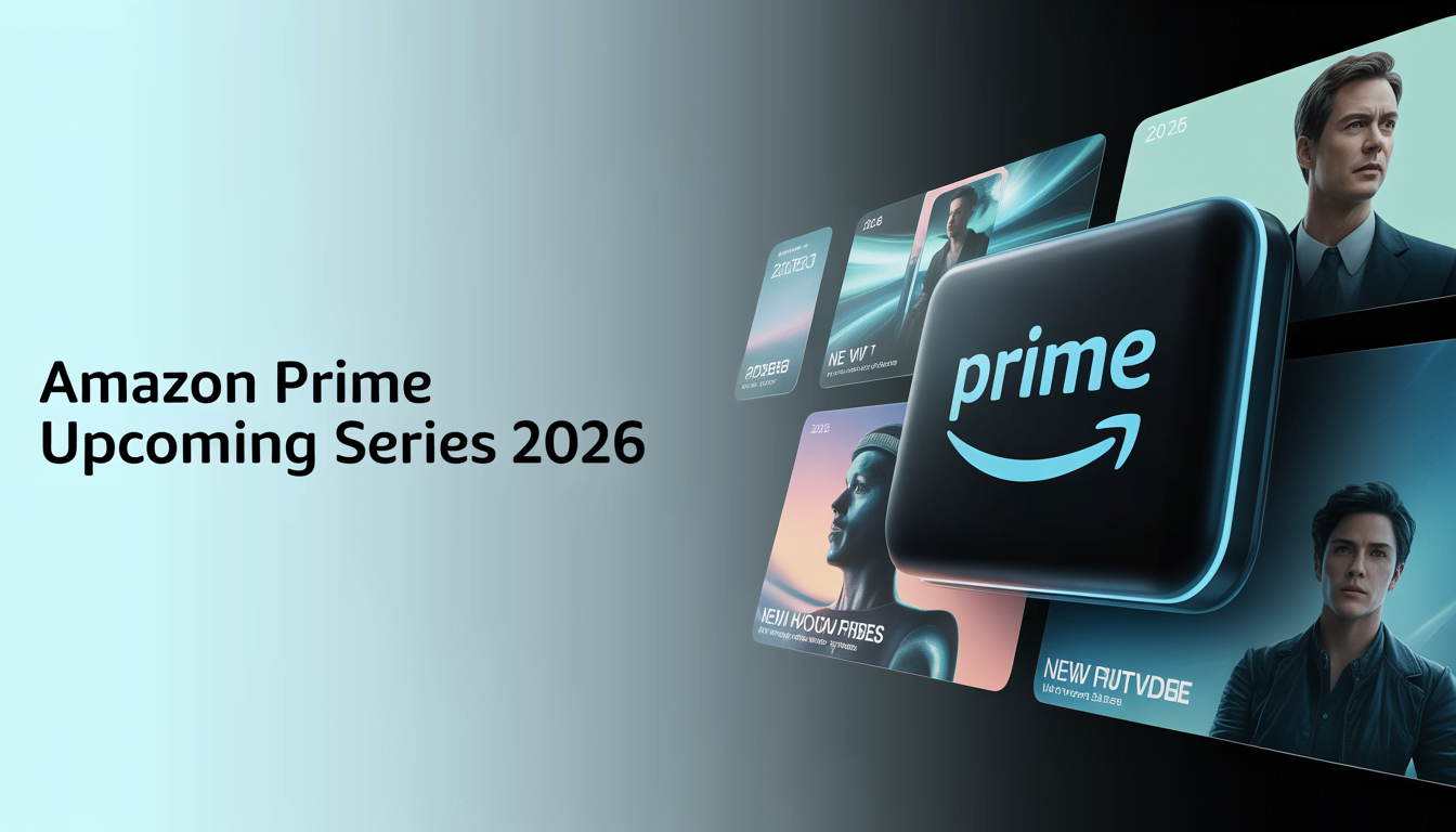 Amazon Prime upcoming series 2026