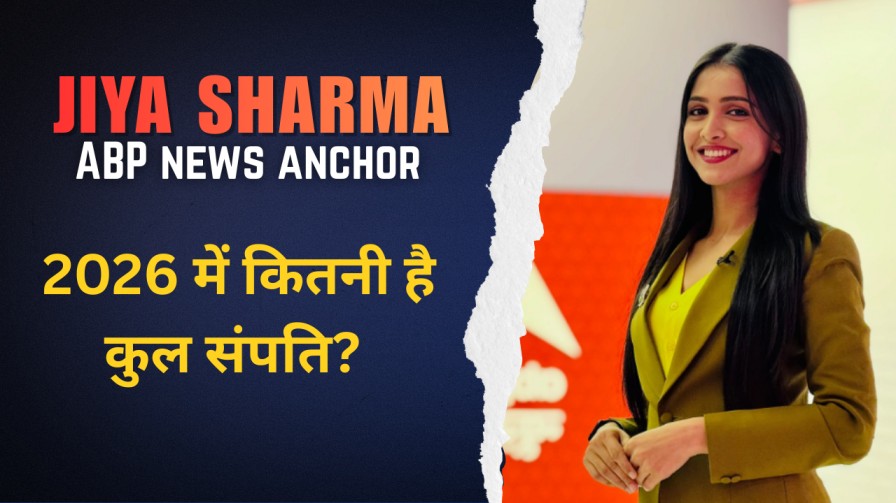 Jiya Sharma Net Worth 2026 ABP News Anchor Salary Income Details